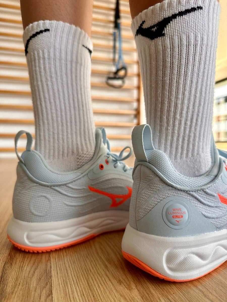 Mizuno Wave Luminous Elite — vista superior